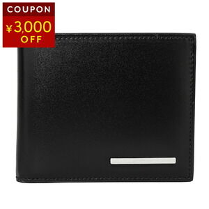 Ferragamo Bi fold Wallet Calfskin Black